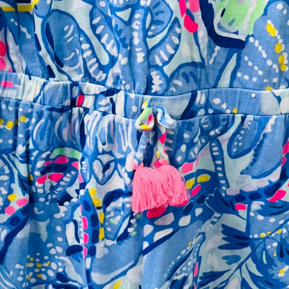 Lilly Pulitzer print ruffle romper - Picture 3 of 6